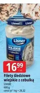 E.Leclerc Filety śledziowe wiejskie z cebulką Lisner oferta