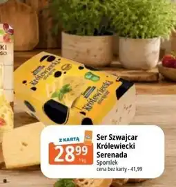 E.Leclerc Ser Szwajcar Królewiecki Serenada Spomlek oferta