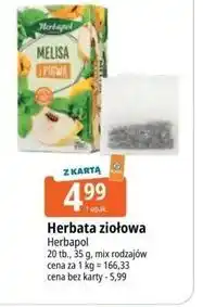 E.Leclerc Herbata ziołowa Herbapol oferta