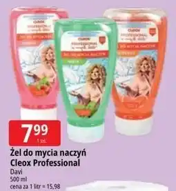 E.Leclerc Żel do mycia naczyń Cleox Professional oferta