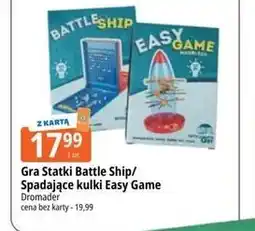 E.Leclerc Gra Statki Battle Ship / Spadające kulki Easy Game Dromader oferta