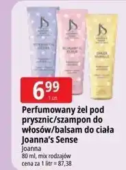 E.Leclerc Perfumowany żel pod prysznic/szampon do włosów/balsam do ciała Joanna's Sense oferta