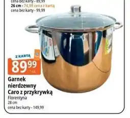 E.Leclerc Garnek nierdzewny Caro z przykrywką Florentyna oferta