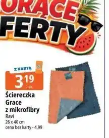 E.Leclerc Ściereczka Grace z mikrofibry Ravi oferta