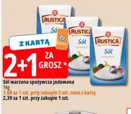 E.Leclerc Sól warzona spożywcza jodowana Rustica oferta