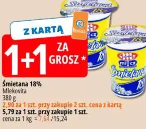 E.Leclerc Śmietana 18% Mlekovita oferta