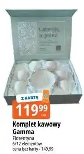 E.Leclerc Komplet kawowy Gamma Florentyna oferta