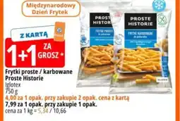 E.Leclerc Frytki proste / karbowane Proste Historie oferta