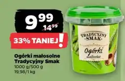 Netto Ogórki małosolne Tradycyjny Smak oferta