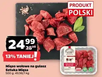 Netto Mięso wołowe na gulasz Sztuka Mięsa oferta