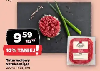 Netto Tatar wołowy Sztuka Mięsa oferta