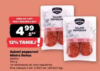Netto Salami pepperoni Mistrz Rohus oferta