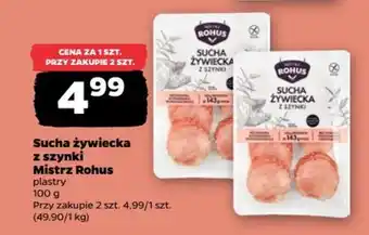 Netto Sucha żywiecka z szynki Mistrz Rohus oferta