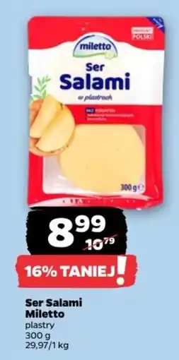 Netto Ser Salami Miletto oferta