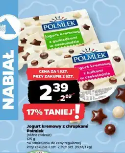 Netto Jogurt kremowy z chrupkami Polmlek oferta