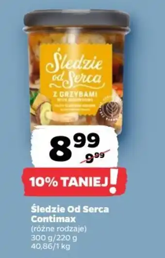 Netto Śledzie Od Serca Contimax oferta