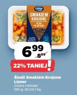 Netto Śledź Smakiem Krojone Lisner oferta