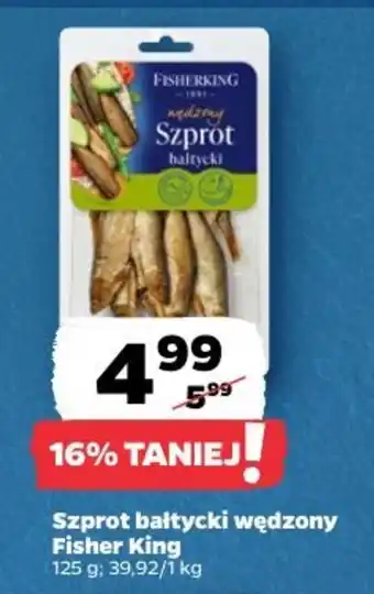 Netto Szprot bałtycki wędzony Fisher King oferta