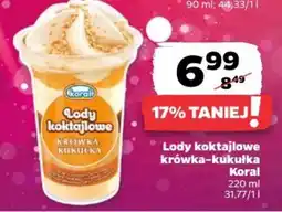 Netto Lody koktajlowe Krówka-Kukułka Koral oferta