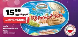 Netto Lody Kolorowe Lato Koral oferta