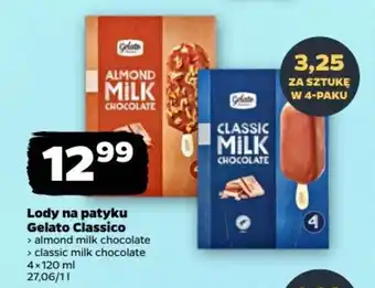 Netto Lody na patyku Gelato Classico oferta