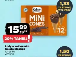 Netto Lody w rożku mini Gelato Classico oferta