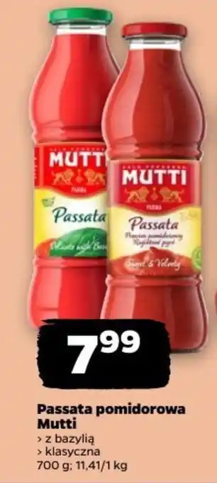 Netto Passata pomidorowa Mutti oferta