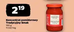 Netto Koncentrat pomidorowy Tradycyjny Smak oferta