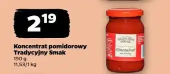 Netto Koncentrat pomidorowy Tradycyjny Smak oferta