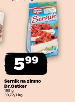 Netto Sernik na zimno Dr.Oetker oferta