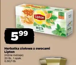 Netto Herbatka ziołowa z owocami Lipton oferta
