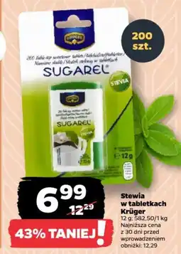 Netto Stewia w tabletach Krüger oferta