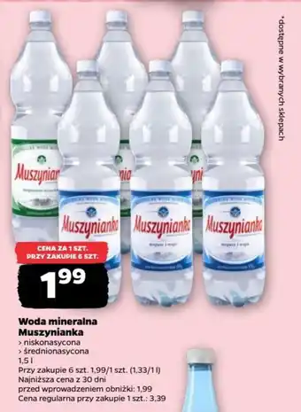 Woda mineralna Muszynianka
