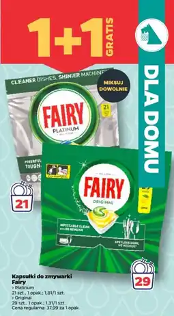 Netto Kapsułki do zmywarki Fairy oferta