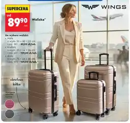 Biedronka Walizka mała WINGS oferta