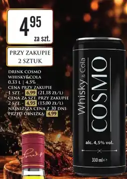 Dino Drink Whisky & Cola Cosmo oferta
