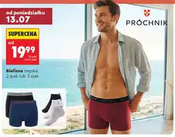 Biedronka Bokserki męskie Próchnik 2-pak oferta