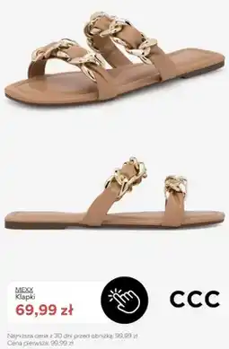 CCC Klapki damskie Mexx oferta
