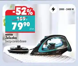 Biedronka Żelazko bezprzewodowe Hoffen oferta