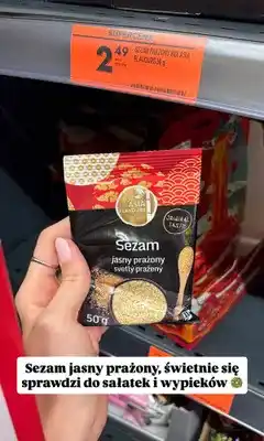 Biedronka Sezam jasny prażony Asia Flavours oferta