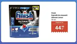 Biedronka Kapsułki do zmywarki Finish Ultimate Lemon oferta