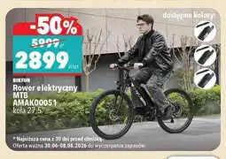 Biedronka Rower elektryczny MTB AMAK00051 Bikfun oferta