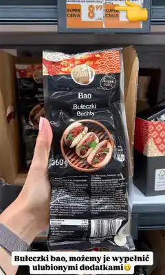 Biedronka Bułeczki Bao Asia Flavours oferta