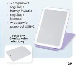 Biedronka Składane lusterko LED Hoffen oferta