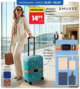 Biedronka Pasek bagażowy z zamkiem szyfrowym Smukee oferta
