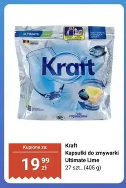 Biedronka Kapsułki do zmywarki Kraft Ultimate Lime oferta