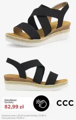 CCC Sandały damskie Clara Barson oferta