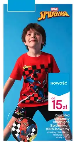 Pepco Koszulka chłopięca Spiderman oferta