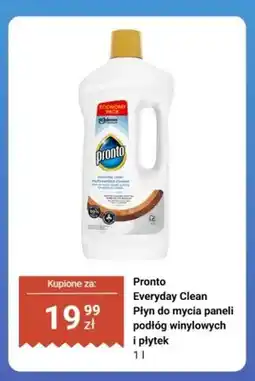 Biedronka Płyn do mycia paneli podłóg winylowych i płytek Pronto Everyday Clean oferta