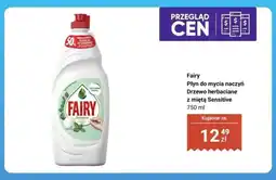 Biedronka Płyn do mycia naczyń Fairy Drzewo herbaciane z miętą Sensitive oferta
